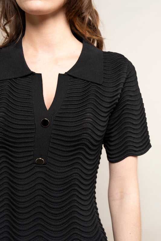 Robe courte noire robe de soiree noire robe strict