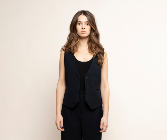 Veste tailleur veste masculine veste costume sans manche JOIA